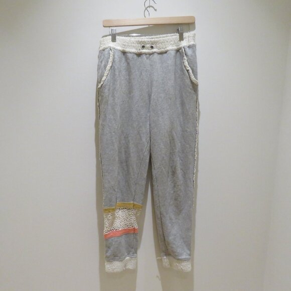 FREE PEOPLE MOVEMENT Dream Catcher Jogger Sweatpants in Gray Heather Boho Lounge - Picture 2 of 14